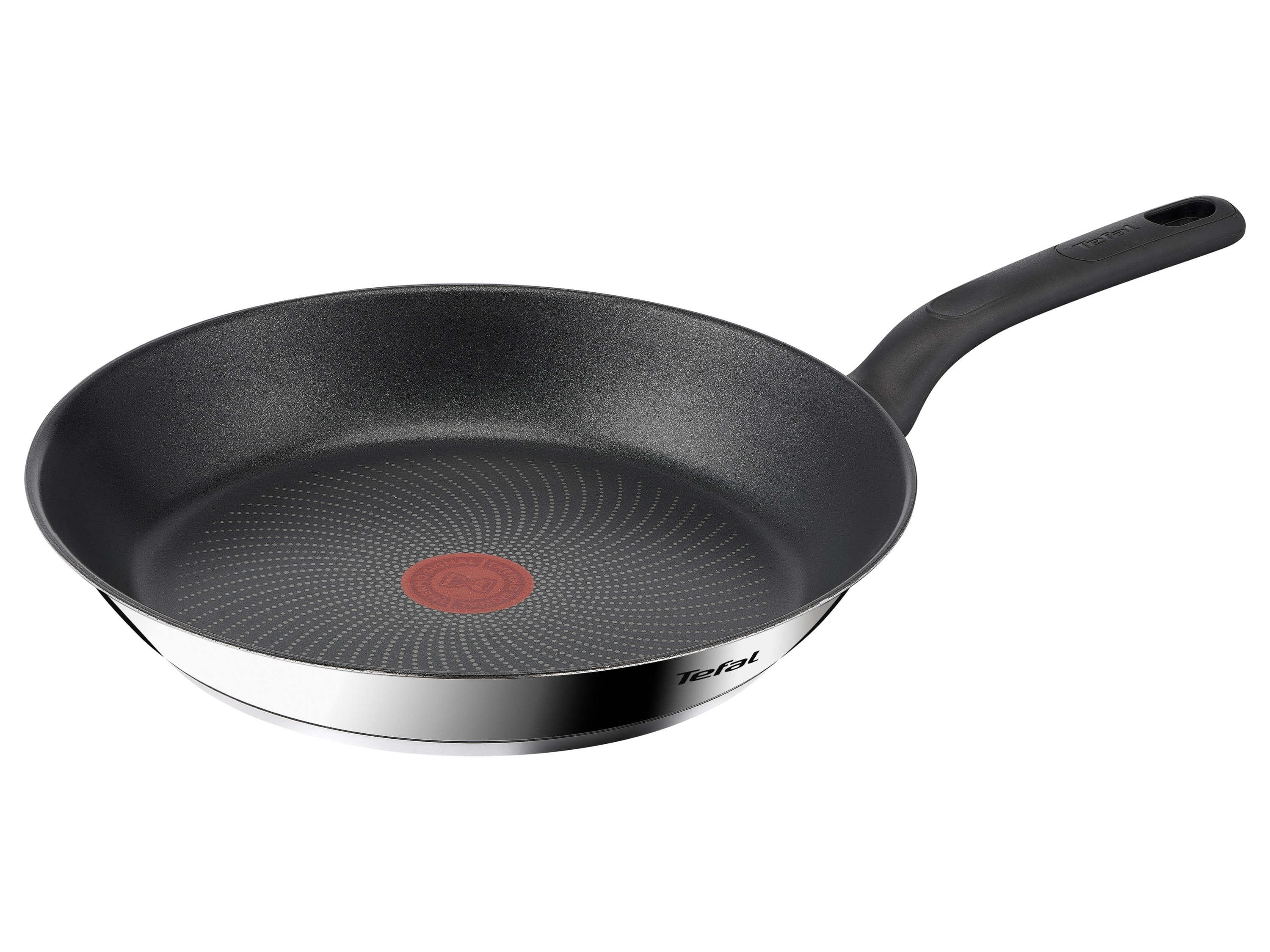 Tefal Duetto Patelnia bakelitowa ze stali nierdzewnej, Ø 24 cm