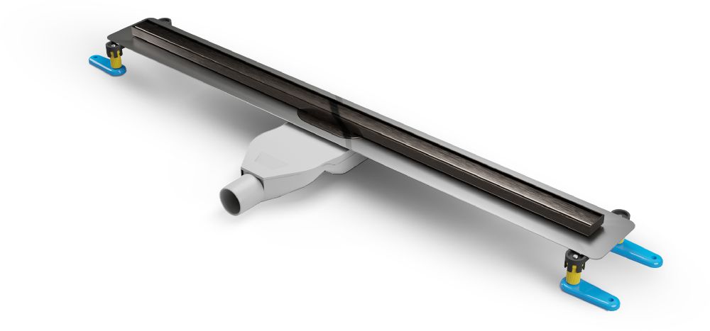 Darmowa Dostawa - Odpływ liniowy 60 cm New Trendy Visio Slim GunMetal OL0091