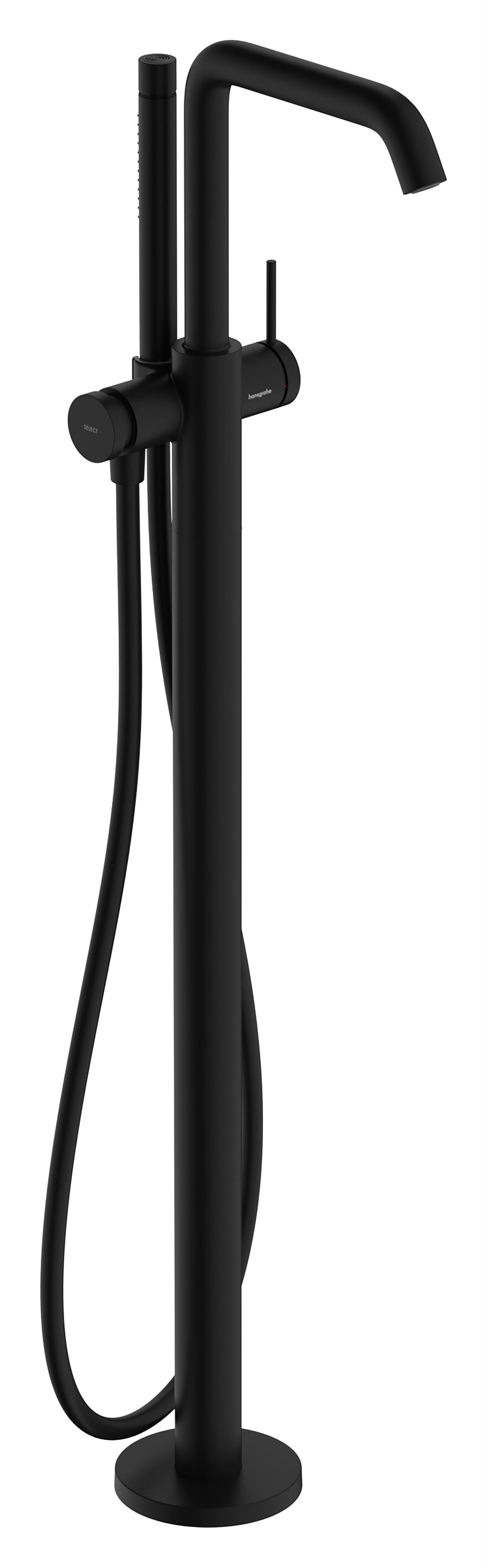 Darmowa Dostawa - Bateria wannowa wolnostojąca czarny Hansgrohe Tecturis S 73440670