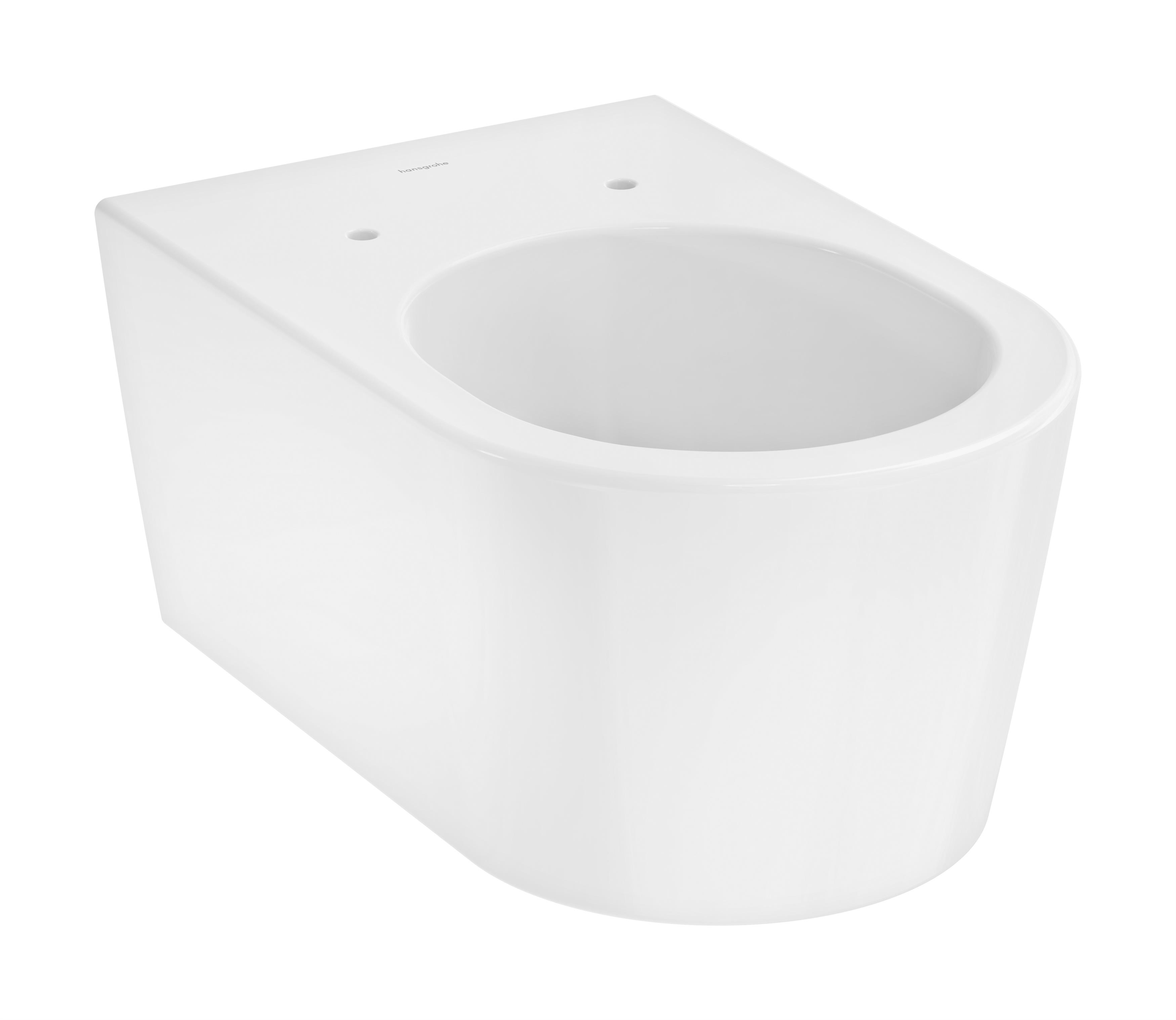 Darmowa Dostawa - Miska WC wisząca bez kołnierza spłukiwanie wirowe biały Hansgrohe EluPura S 61114450