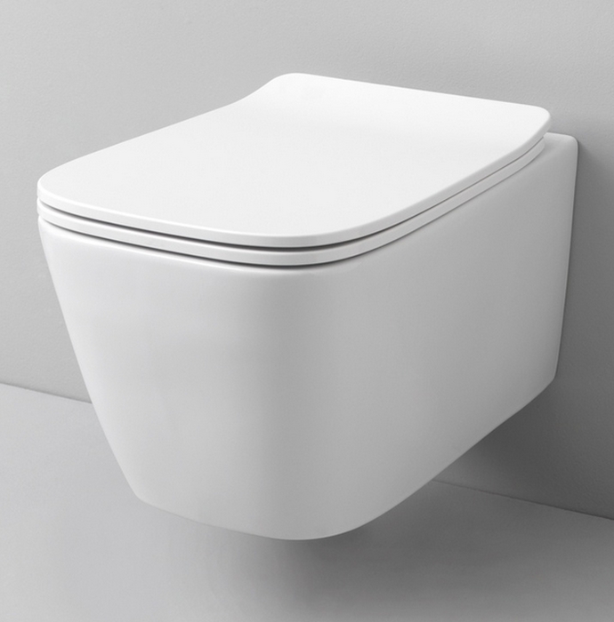Darmowa Dostawa - Miska WC wisząca bez kołnierza biały Art Ceram A16 ASV0030500