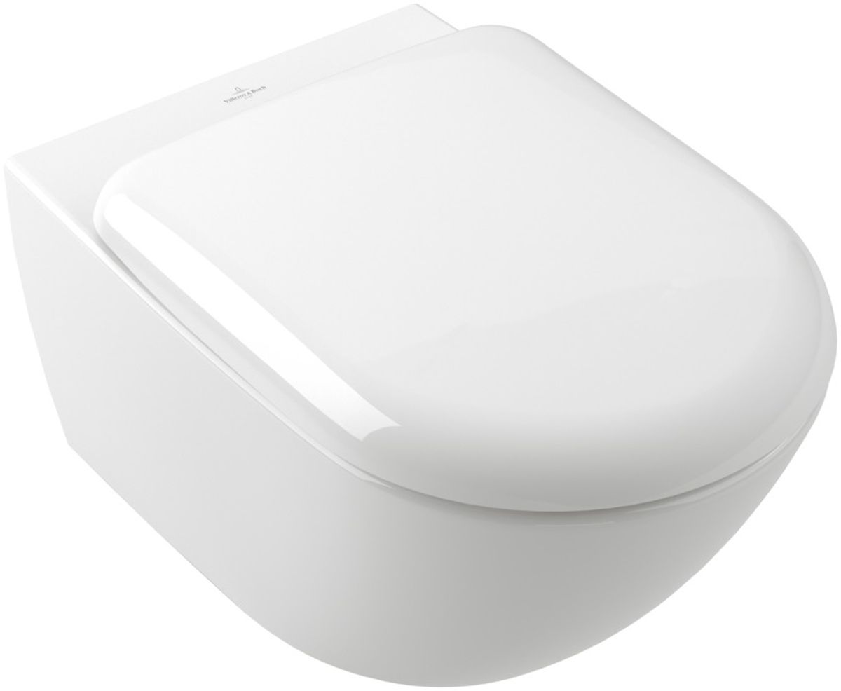 Darmowa Dostawa - Miska WC wisząca bez kołnierza biały Villeroy & Boch Antao 4674T0R1