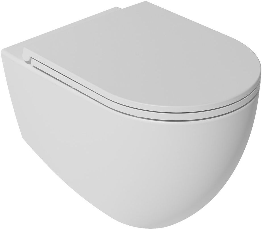Darmowa Dostawa - Miska WC wisząca bez kołnierza biały mat Isvea Infinity 10NF020042L