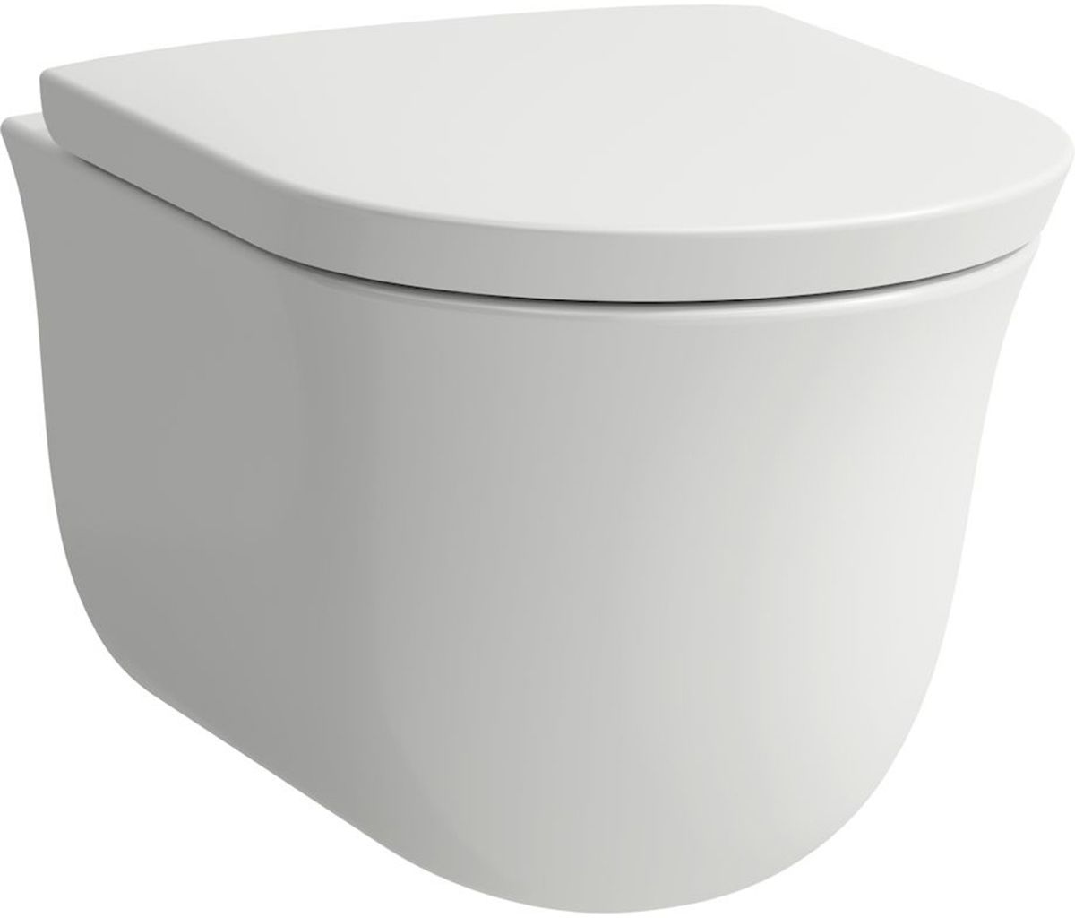 Darmowa Dostawa - Miska WC wisząca bez kołnierza biały mat Laufen The New Classic H8208517570001