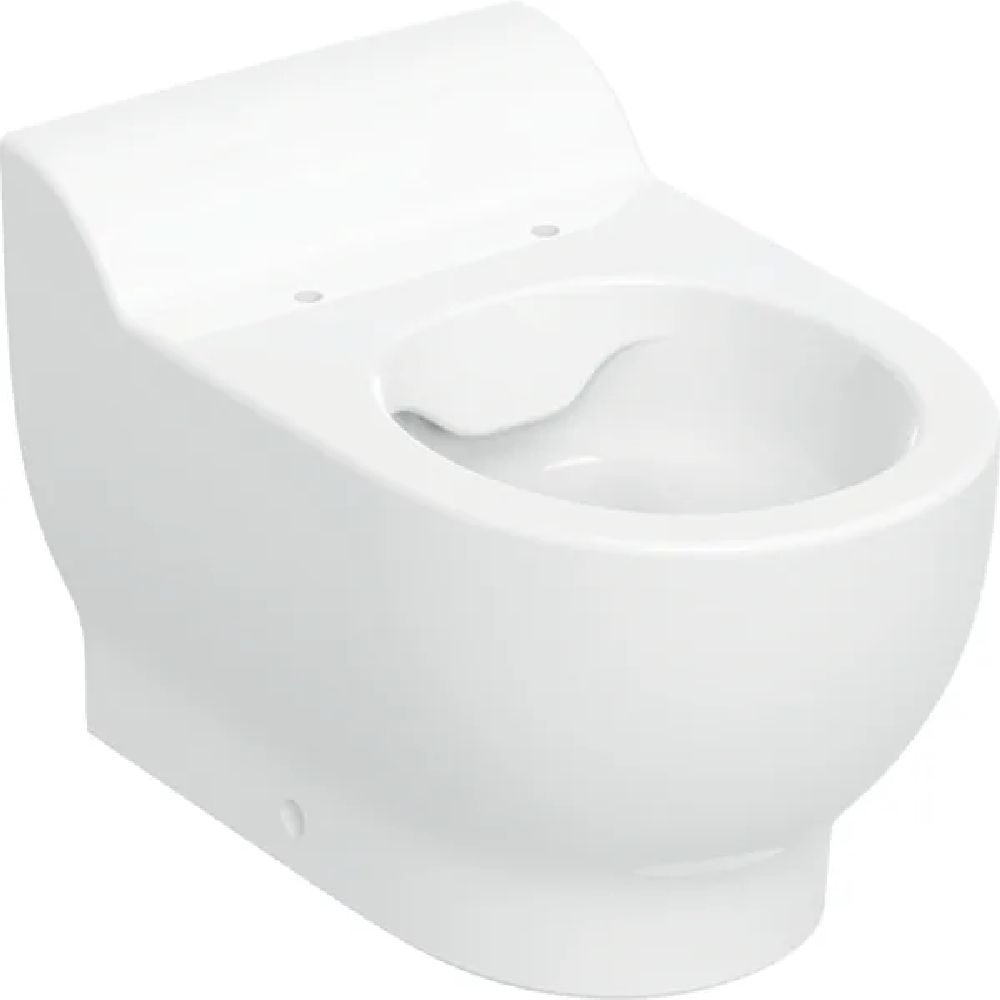 Darmowa Dostawa - Miska WC stojąca bez kołnierza biały połysk Geberit Bambini 502966001
