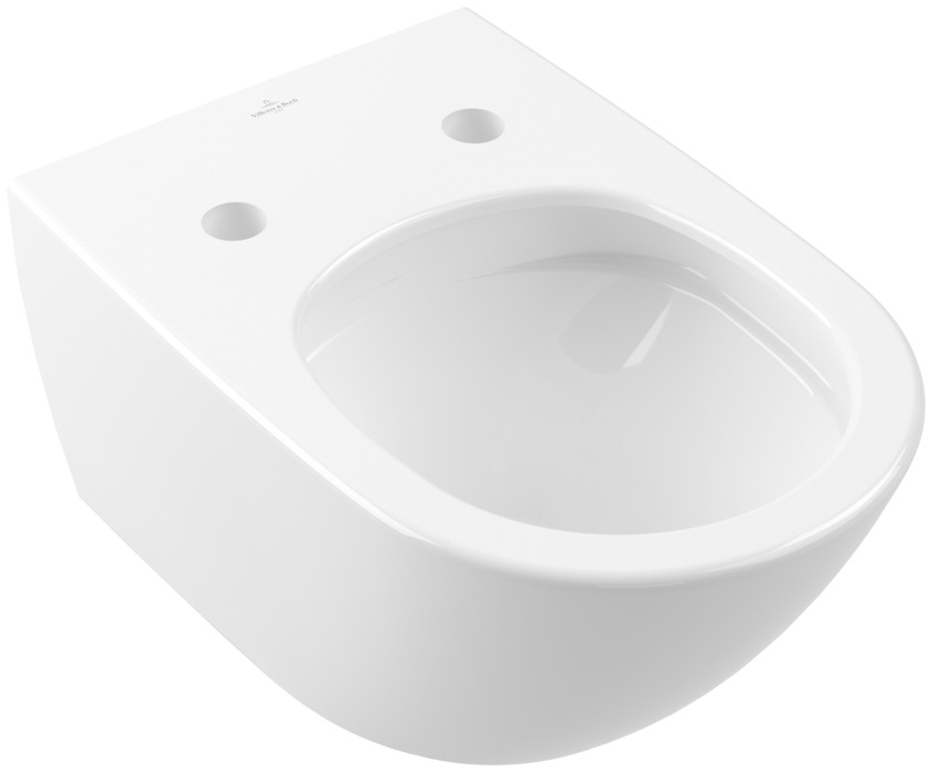 Darmowa Dostawa - Miska WC wisząca bez kołnierza biały Villeroy & Boch Subway 3.0 4670T001