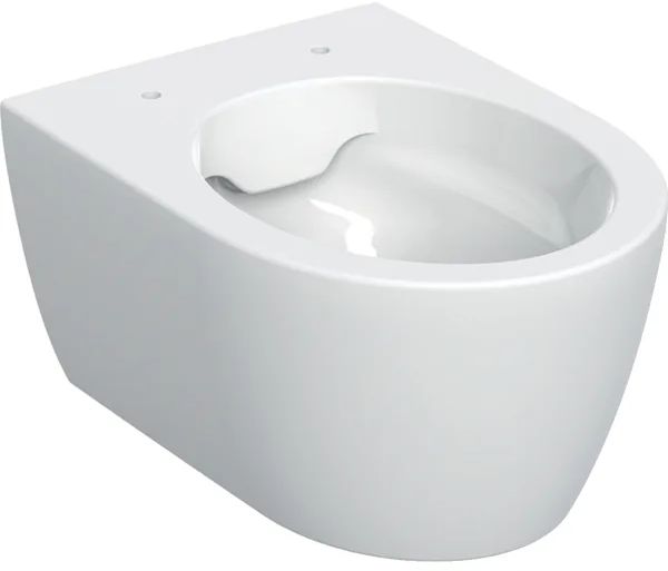 Darmowa Dostawa - Miska WC wisząca bez kołnierza biały połysk Geberit iCon 502380008