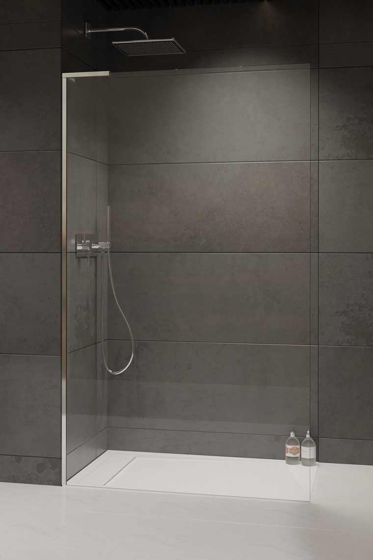 Darmowa Dostawa - Ścianka prysznicowa walk-in 115 cm chrom połysk/szkło przezroczyste Radaway Modo SL II 103191150101L