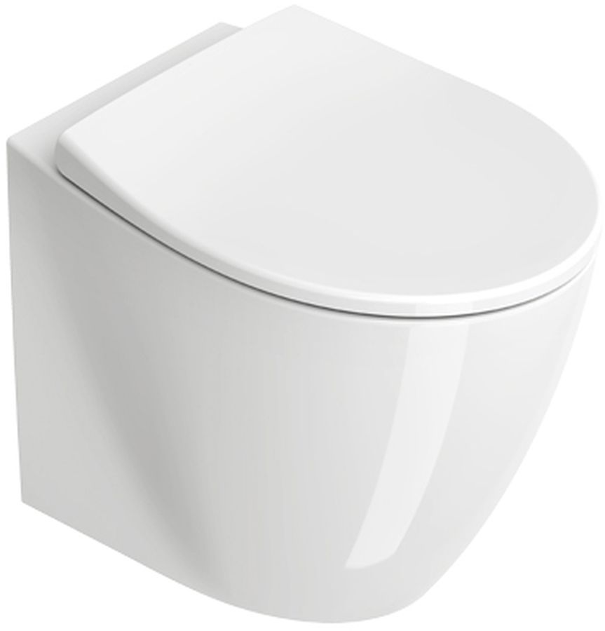 Darmowa Dostawa - Miska WC stojąca bez kołnierza biały Catalano Italy 0712520001