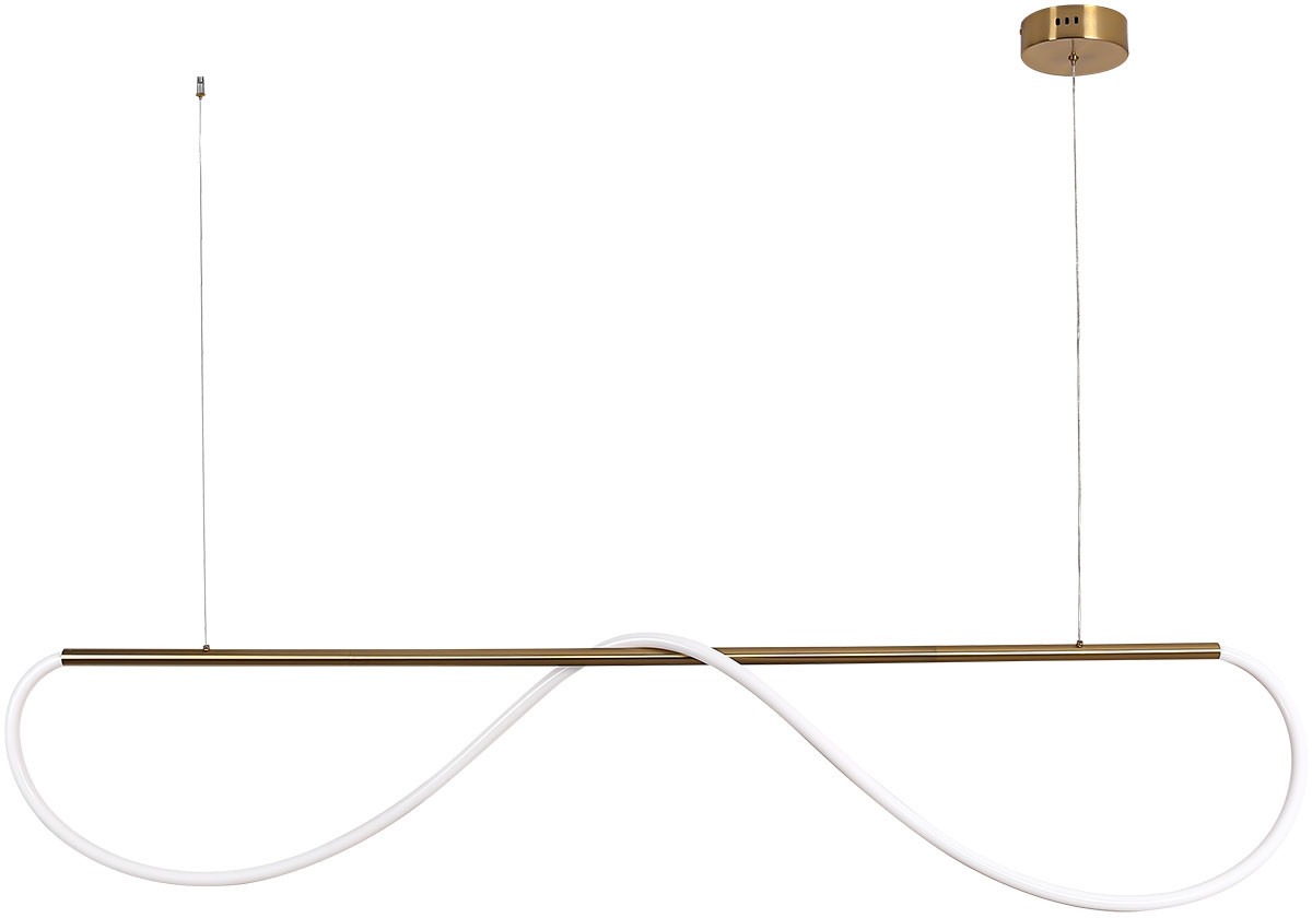 Darmowa Dostawa - Lampa wisząca 1x36 W biała-złota Light Prestige Meleca LP23451PM