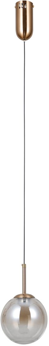Darmowa Dostawa - Lampa wisząca 1x5 W złota Italux Velada PND343811HBR