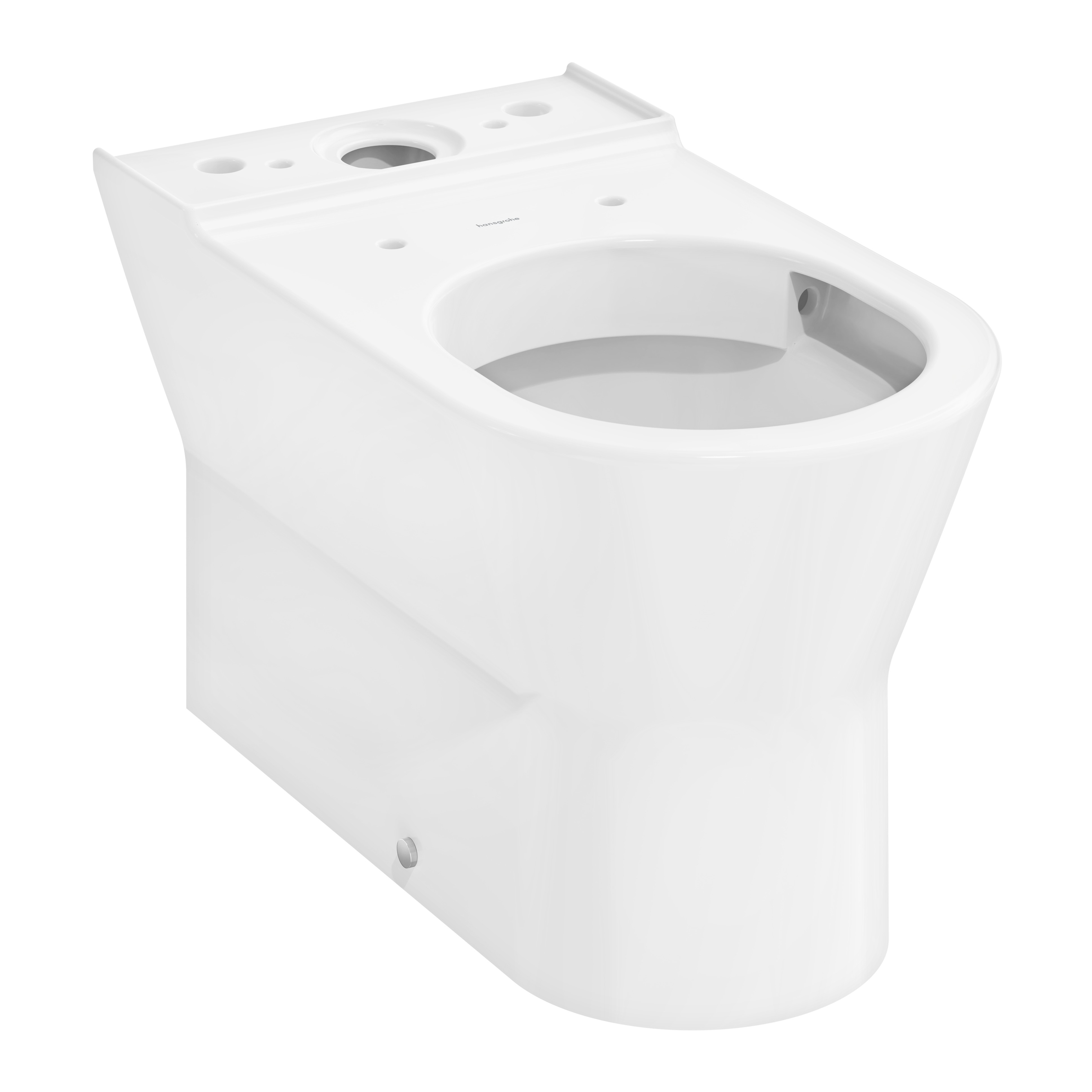 Darmowa Dostawa - Miska WC stojąca bez kołnierza biały połysk Hansgrohe EluPura Original S 62012450