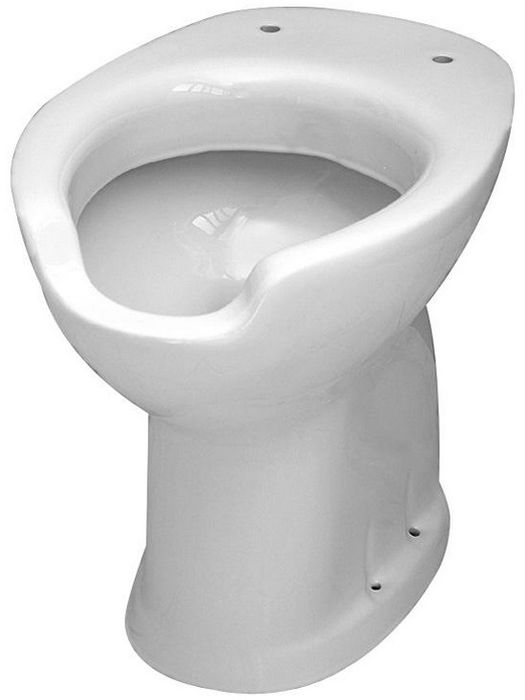Darmowa Dostawa - Miska WC stojąca dla niepełnosprawnych biała Kerasan 020102