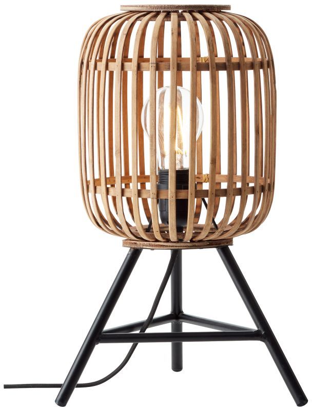 Darmowa Dostawa - Lampa stołowa 1x60 W czarny Brilliant Woodrow 9377520