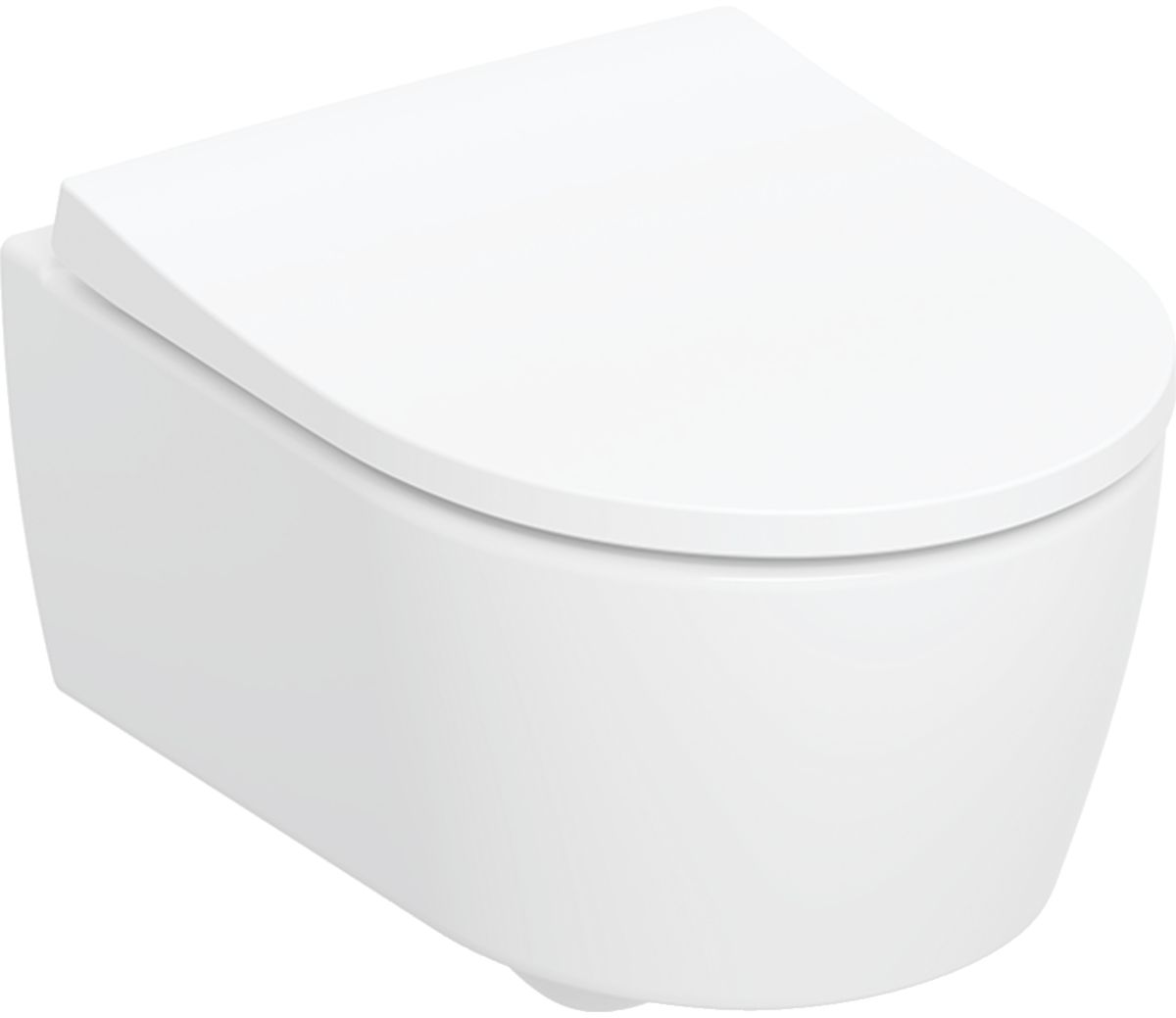 Darmowa Dostawa - Miska WC wisząca bez kołnierza biały połysk Geberit iCon 503232001