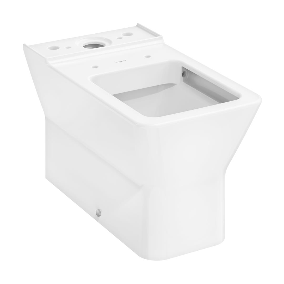 Darmowa Dostawa - Miska WC stojąca bez kołnierza biały połysk Hansgrohe EluPura Original Q 61177450