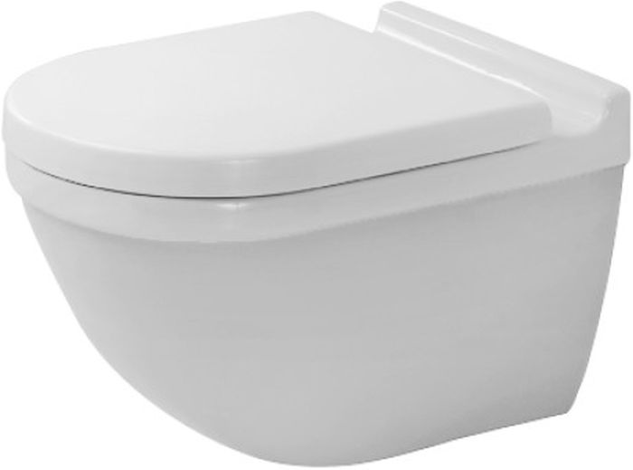 Darmowa Dostawa - Miska WC wisząca bez kołnierza biały Duravit Starck 3 2527092000