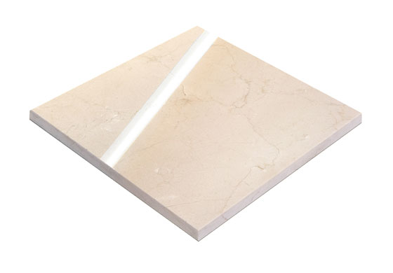 Płytki marmurowe Crema Marfil 30x30x2 cm polerowane