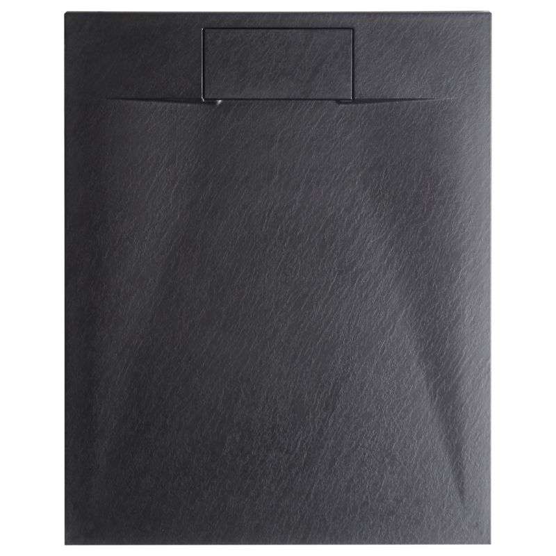 Brodzik prysznicowy Azzurro 80 x 120 x 3 cm Czarny 1 szt.