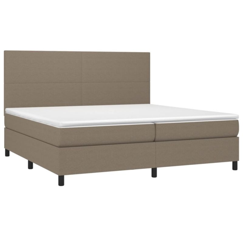 Łóżko kontynentalne WaszeMeble 200x200 Brązowe WM-3134745 1 szt.