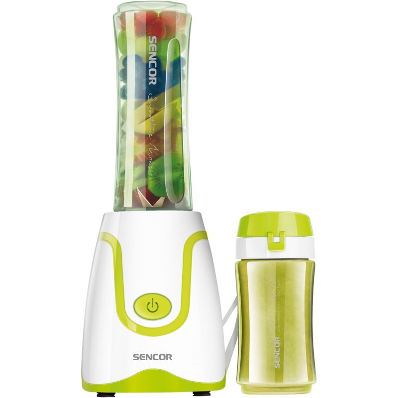 Blender Kielichowy Sencor SBL 2211GR Do Smothie Butelki Tritan 600 ml 500W Zielony 1szt