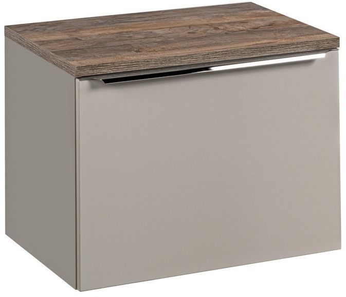 Szafka Comad pod umywalkę nablatową SANTA FE TAUPE 80 cm szara krzemowa 1 szt