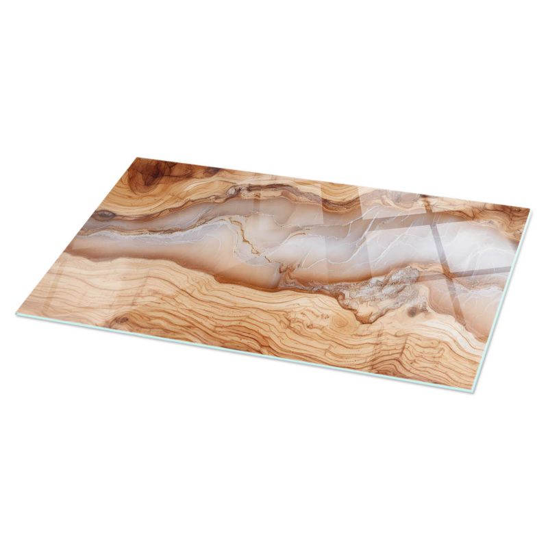 Blat ArtPrintCave 140x70 cm Naturalne drewno z żywicą Na Taras Stolik 1 szt.