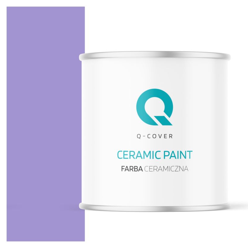 Farba Ceramiczna Do Ścian i Sufitów Q-Cover Fioletowy H2733 Głęboki Mat 2L