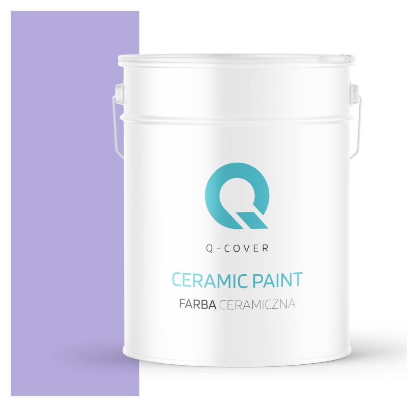 Farba Ceramiczna Do Ścian i Sufitów Q-Cover Wrzosowy H2743 Głęboki Mat 10L