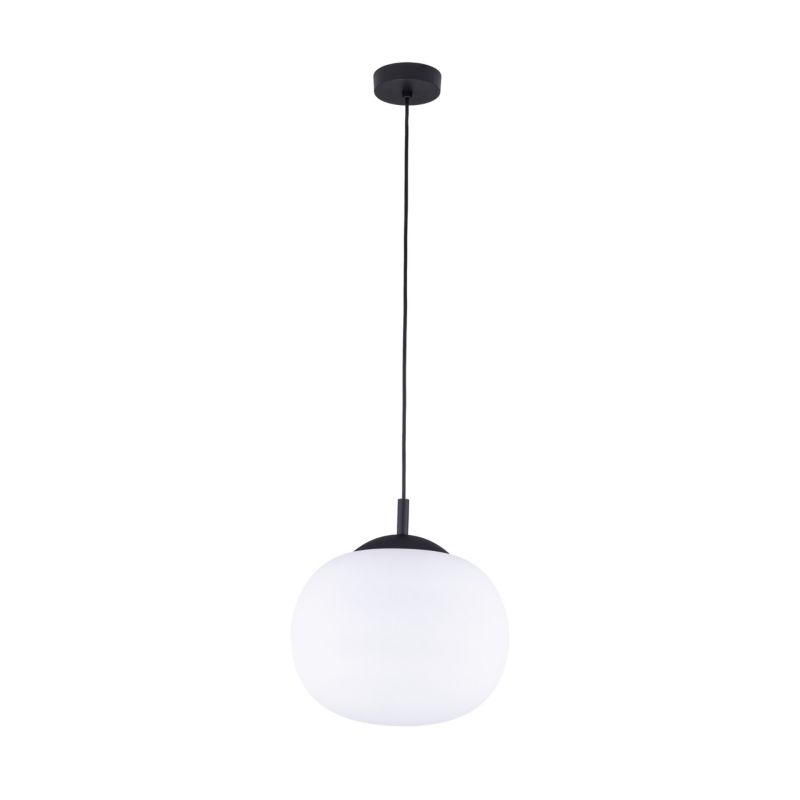 Lampa wisząca TK-Lighting Vibe biały klosz 1 35cm - 1szt.