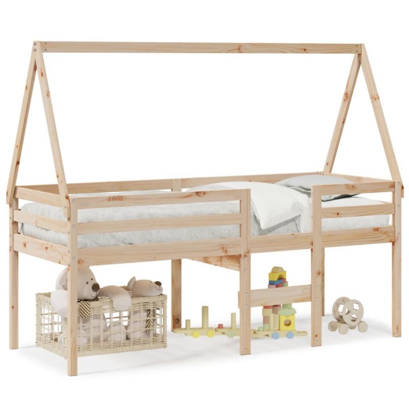 Łóżko Dziecięce WaszeMeble 80x200 cm sosnowe WM-3282095 1 szt.