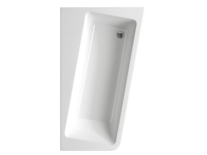 Akrylowa wanna narożna asymetryczna 10 Ravak 170x100 P snowwhite 1szt