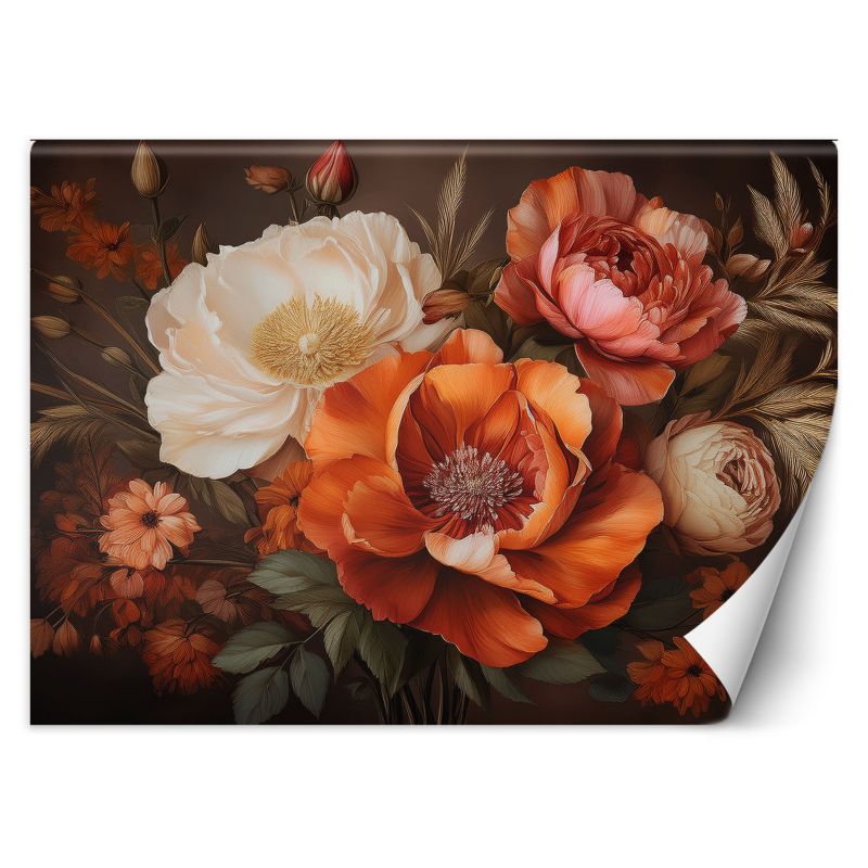 Fototapeta Feeby Natura Botanicals Kwiaty liściaste 450x315 1 szt