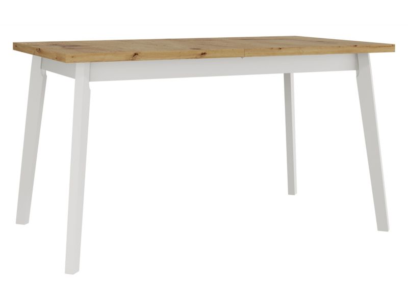 Stół rozkładany MIRJAN 24 Oslo V 80x140/180 dąb artisan + biały 1 szt.