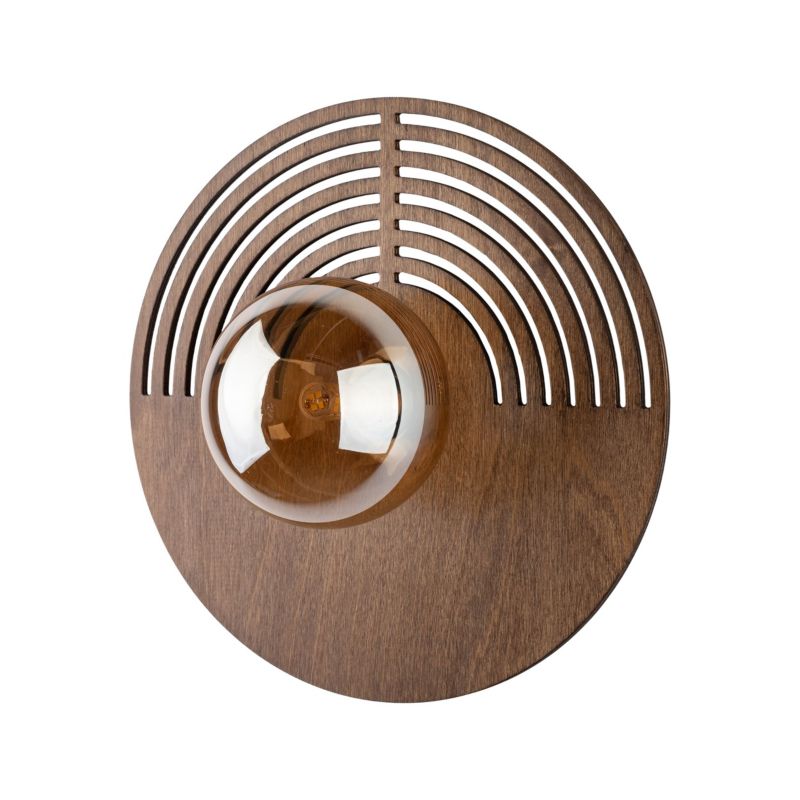 Kinkiet TK-Lighting Lunar drewno 1Xg9 300 - 1 szt.