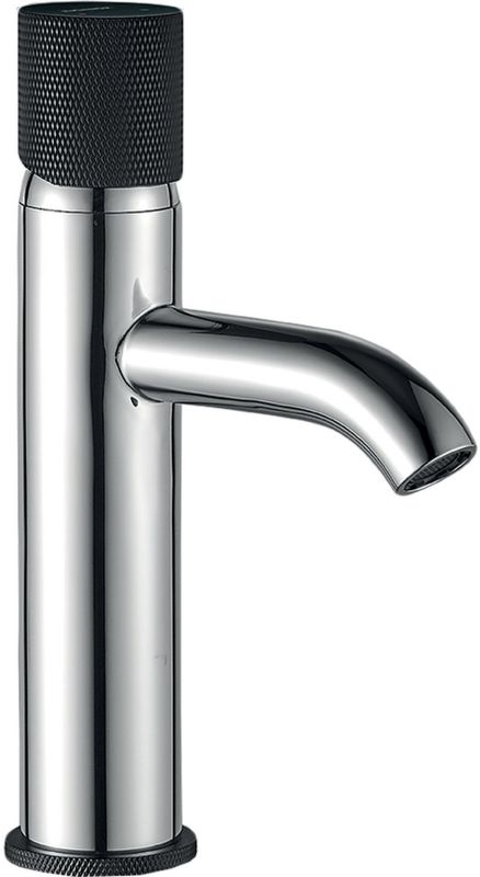 Bateria umywalkowa Kuchinox Peros stojąca chrom-czarna 1 szt.