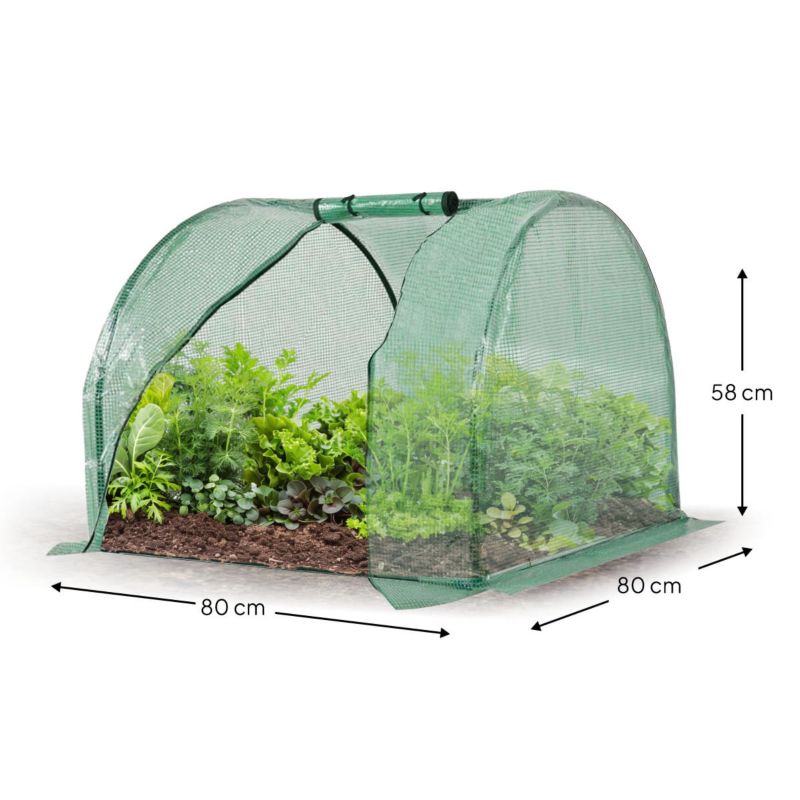 Mini szklarnia 80 x 80 x 58 cm - 1 szt.