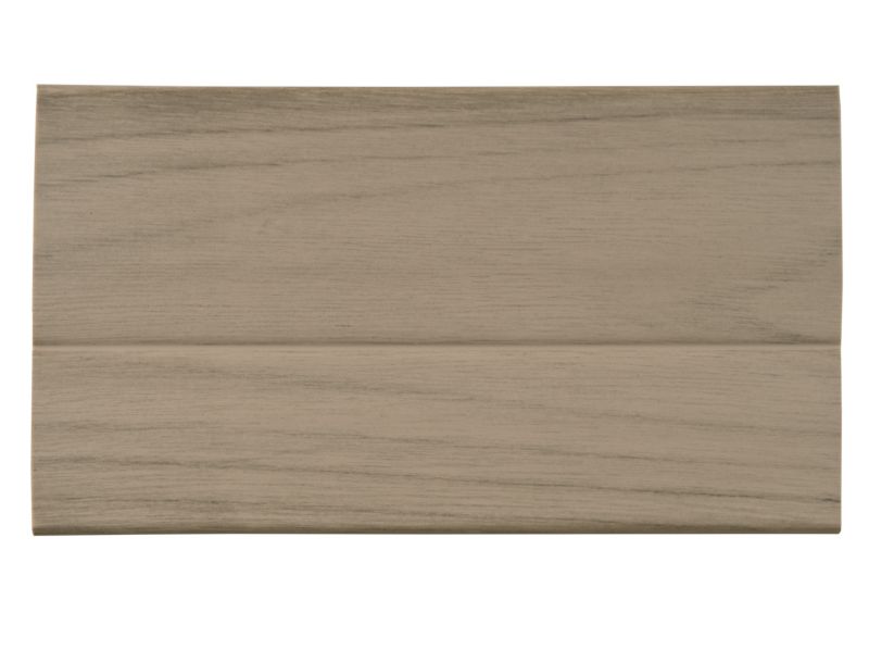 Samoprzylepna listwa przypodłogowa PCV 23x32mm, QUEST, elastyczna, miękka listwa podłogowa, cokołowa, jesion jasny, 15m