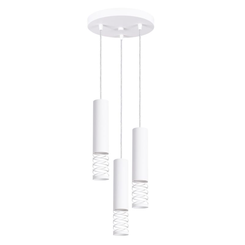 Lampa wisząca Sollux Lighting LAMI 3P biały 1 szt.