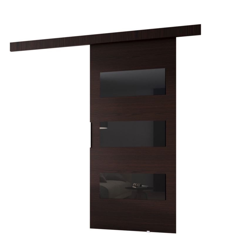 Drzwi przesuwne MINIO go for it CLEAN E 76 cm wenge 1 szt.