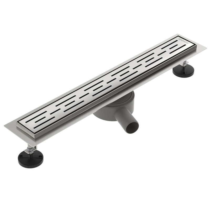 Odpływ liniowy obrotowy SEVANTE z maskownicą WK010 60 cm inox FLAT 1szt.