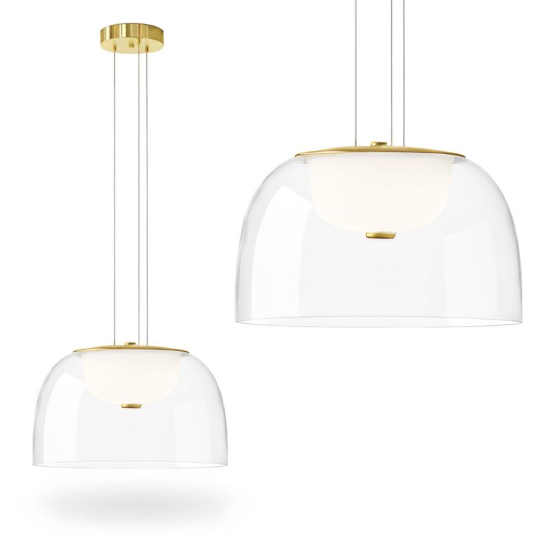 Lampa Sufitowa Wisząca Toolight App1690-1Pc B Złoty 1Szt