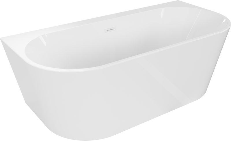 Wanna przyścienna Mexen Oval+ biała 170x80 cm 52681708000-201 szt.