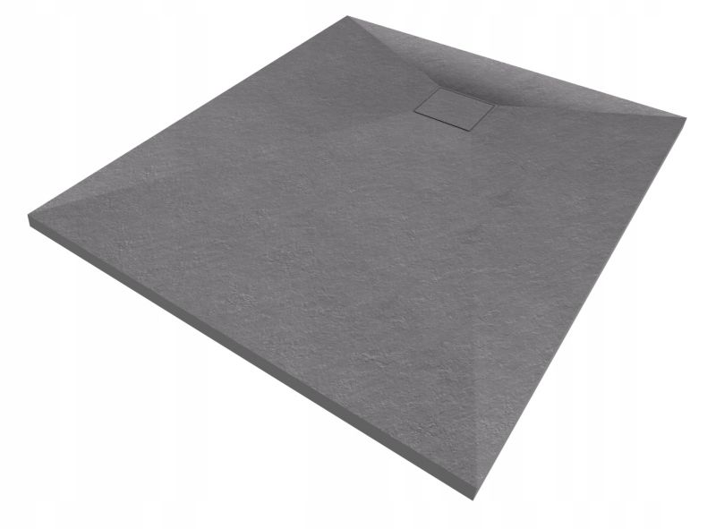 Brodzik Prysznicowy Prostokątny Granitan Teja 100x80CM Szary SMC Kompozyt 1 szt.