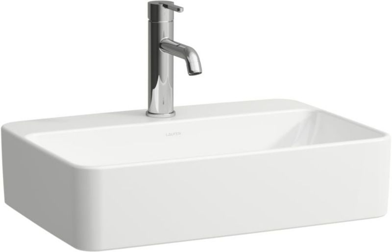 Umywalka Laufen Savoy prostokątna 55x38 cm nablatowa biała 1 szt.