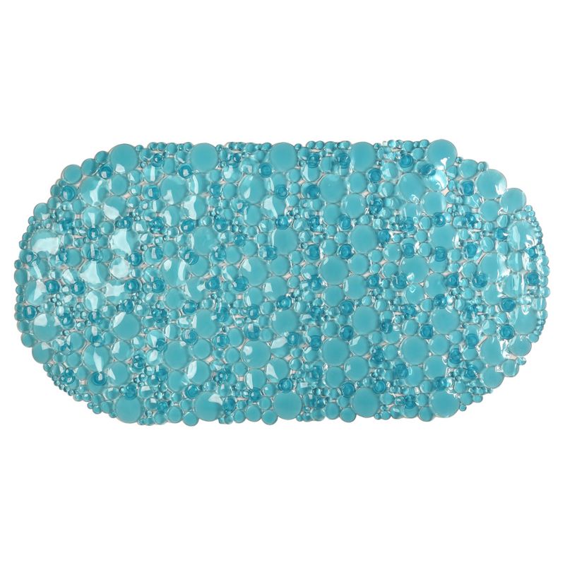 Mata antypoślizgowa Bubbles TENDANCE zielona do wanny 69x36 cm 1 szt.