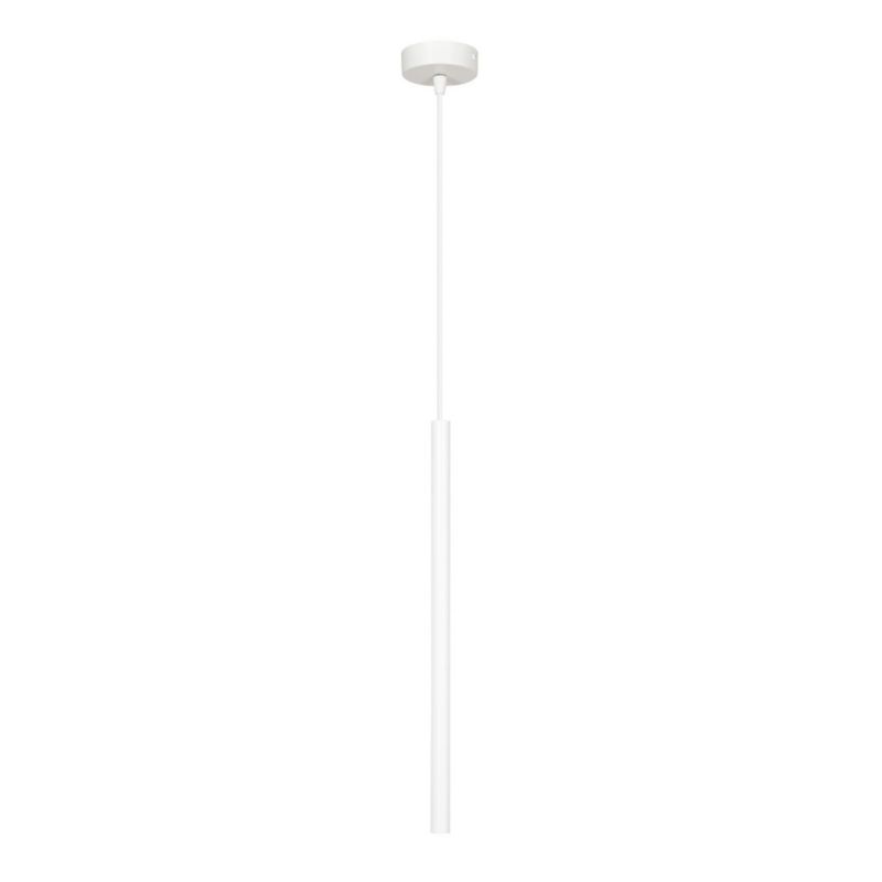 Lampa wisząca Emibig Selter biała punktowa tuba 55 cm 1xG9 x 8W 1 szt.