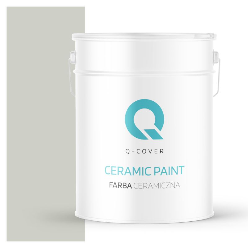 Farba Ceramiczna Do Ścian i Sufitów Q-Cover Khaki jasny H1762 Głęboki Mat 10L