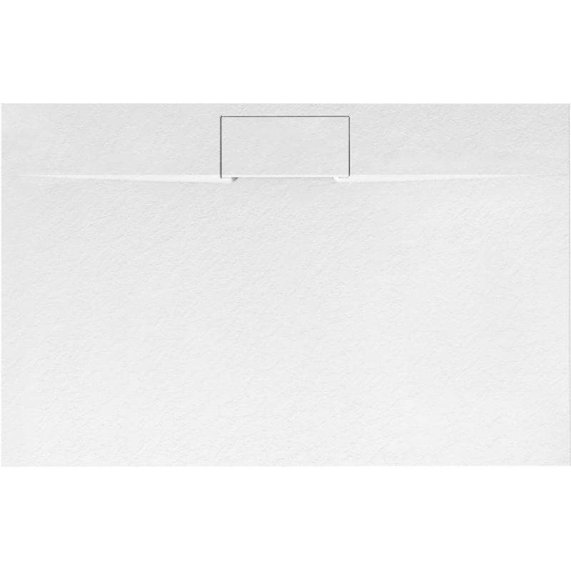 Brodzik Prysznicowy Rea Bazalt Long 90X120 Biały 90X120X2,5Cm 1Szt