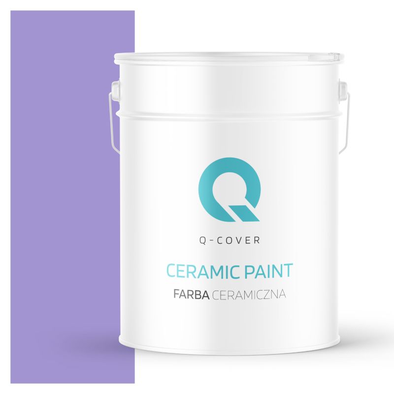 Farba Ceramiczna Do Ścian i Sufitów Q-Cover Fioletowy H2733 Głęboki Mat 10L